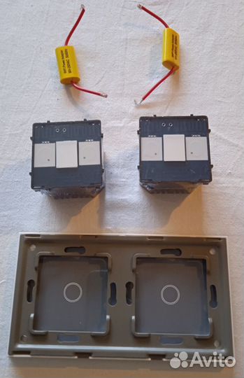 Сенсорный выключатель 2-кнопочный