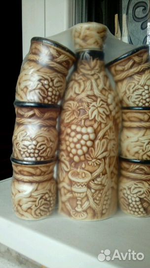 Кувшин +стаканы