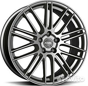 R21 5x112 9,5J ET42 D66,5 Rial KiboX Metal Grey