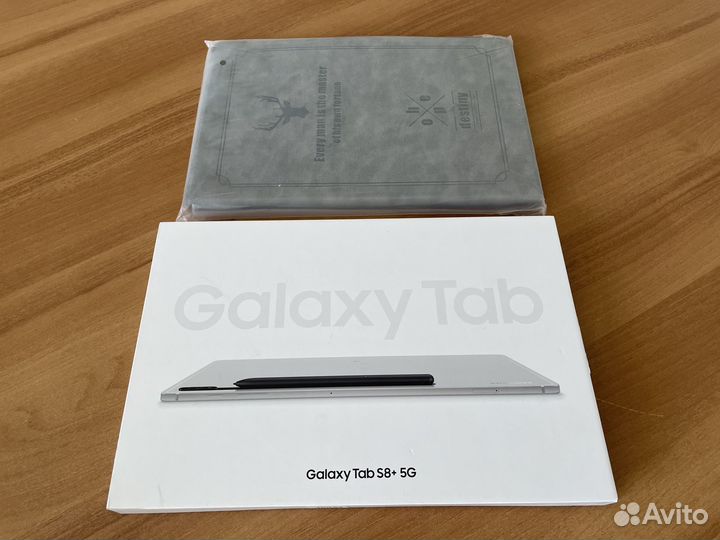 Samsung Galaxy Tab S8+ 5G 128GB Silver (Новый/EAC)