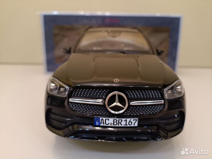 Mercedes GLE ll(V167) 18-24г Черный 1:18