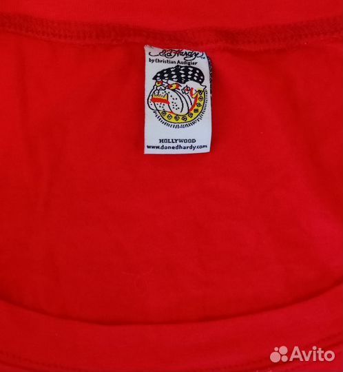 Футболка женская удлиненная Ed Hardy