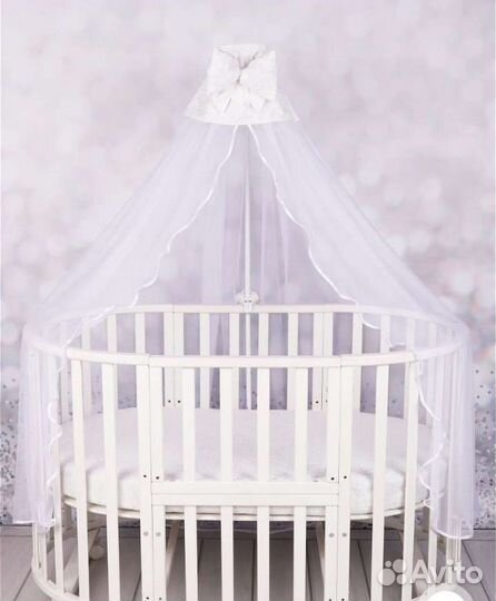 Балдахин в детскую кроватку