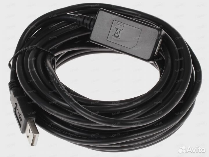 Кабель dexp USB 2.0 Type-A - USB 2.0 Type-A