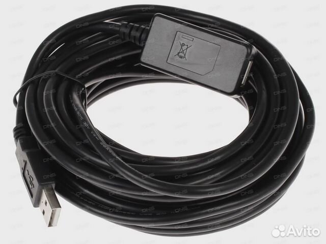 Кабель dexp USB 2.0 Type-A - USB 2.0 Type-A