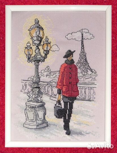 Вышивки в рамках