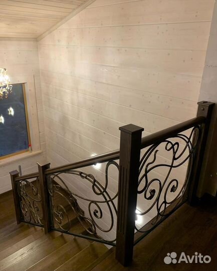 Лестница из дуба