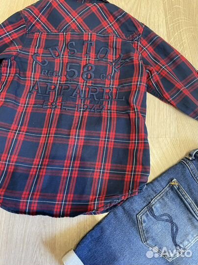 Шорты + рубашка H&M 116