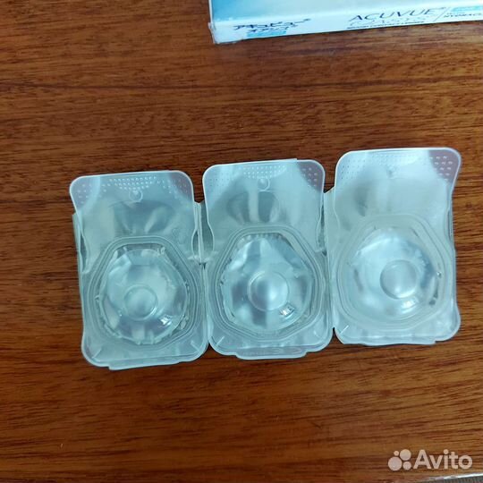 Линзы 3 штуки