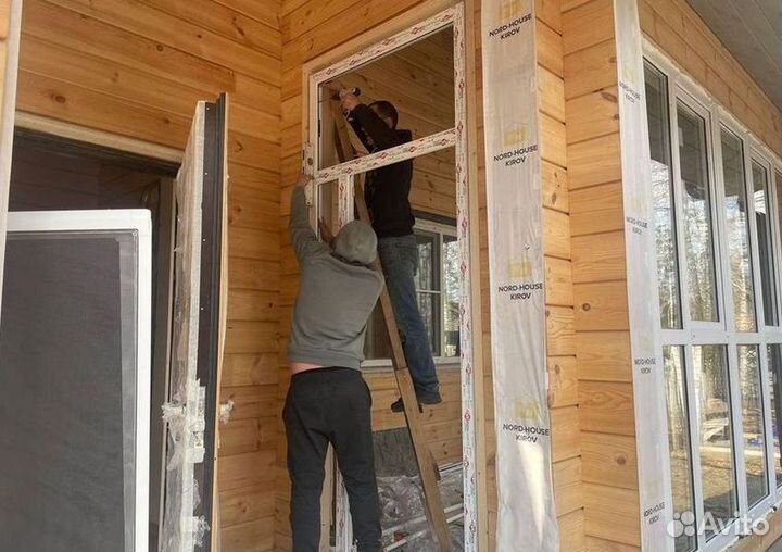 Окна и балконы новые