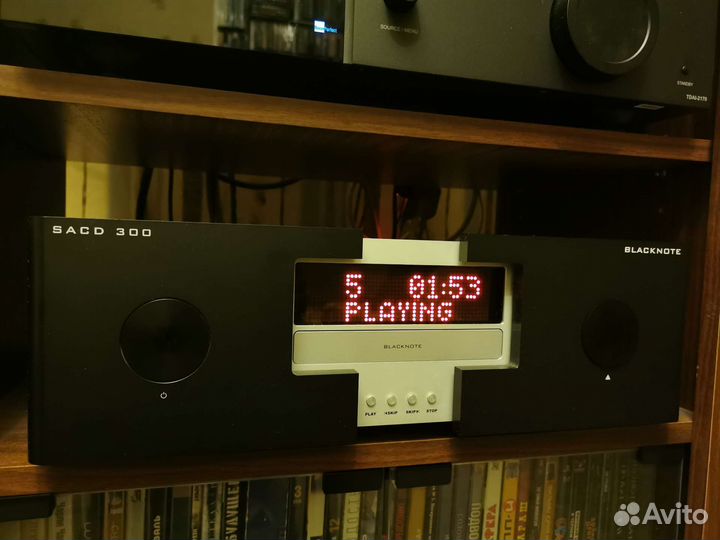 Проигрыватель CD и sacd ламповый Blacknote