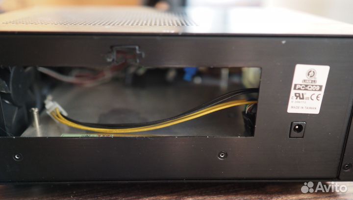 Mini-itx Lian Li PC-Q09 65вт + Blu-ray