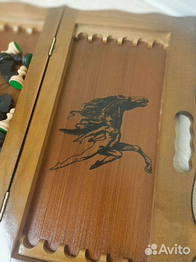 Шахматы нарды шашки 3 в 1