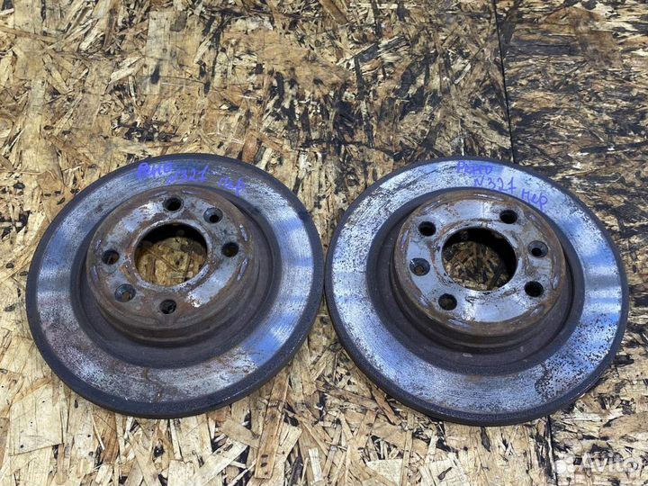 Диски тормозные перед Рено Сандеро 1