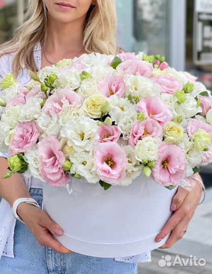 Цветы. Свежие Эустомы. Доставка/Самовывоз