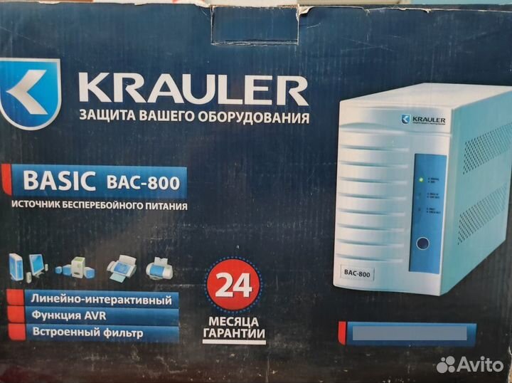 Бесперебойник Krauler Basic BAC 800