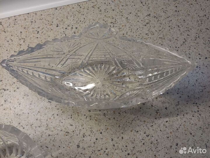 Ваза хрустальная СССР