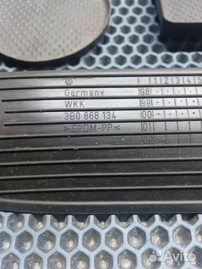 Коврик салона Volkswagen Passat B5 AWM 2001