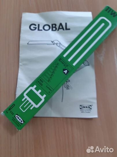 Светильник настольный IKEA икеа и лампа