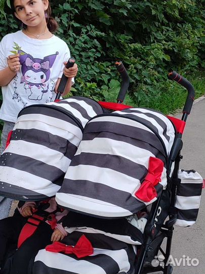 Прогулочная коляска для двойни или погодок