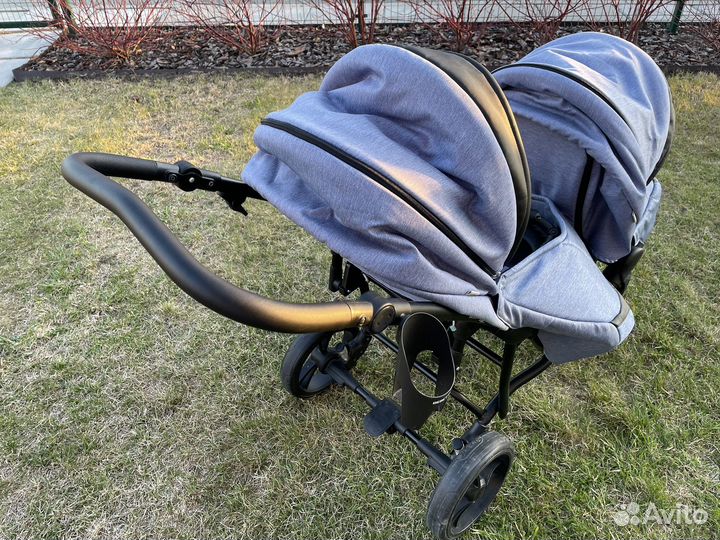Коляска для двойни 2 в 1 Bebetto 42