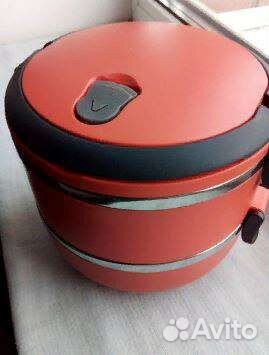 Контейнер для обеда (на 2 блюда )