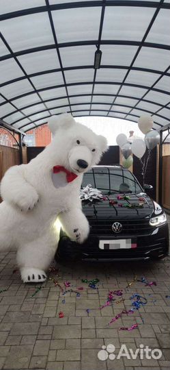 Поздравление от белого мишки