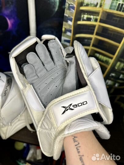 Вратарский Комплект Ловушка+Блокер Bauer SR