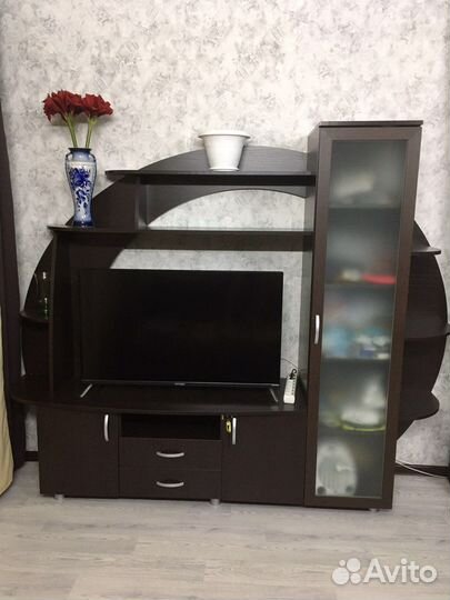 Тв-тумба,горка для гостиной,венге
