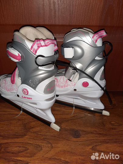 Коньки раздвижные(новые)размер 30-33