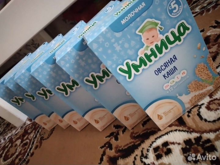 Детские каши молочные