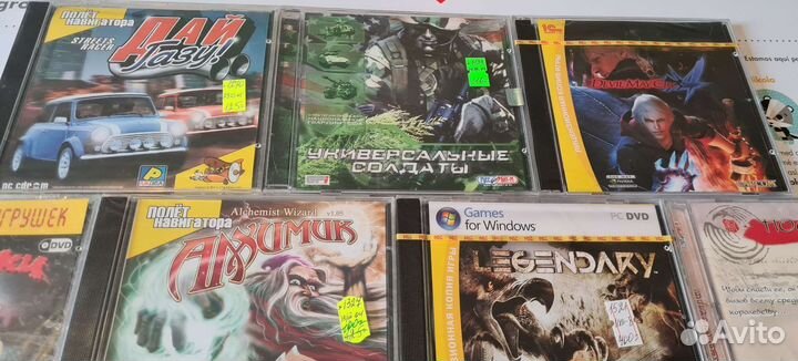 Запечатанные лицензион пк игры 3 Legendary Жмурки