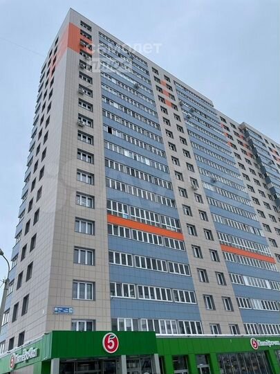 2-к. квартира, 50,2 м², 4/18 эт.