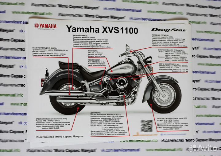 Yamaha XVS1100 