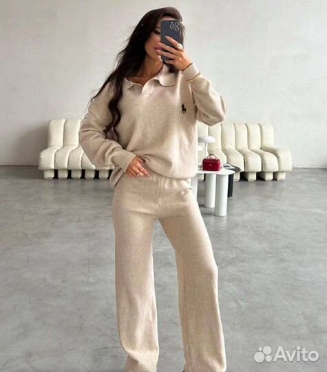 Костюм брючный женский теплый