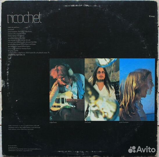 Виниловая пластинка Tangerine Dream