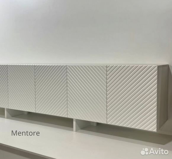 Тумба тв Bravo с фрезеровкой (180х40х30 см)