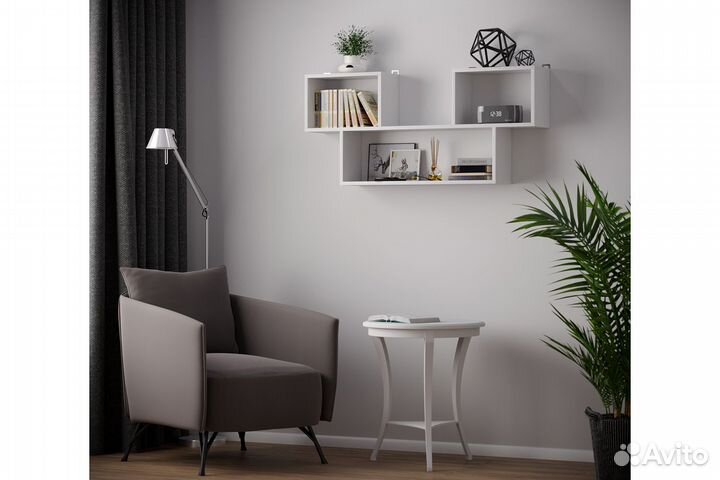 Полка настенная навесная