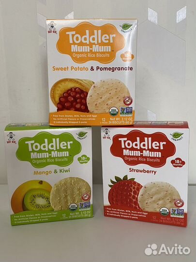 Детское печенье Hot Kid,Baby Mum-Mum, iherb