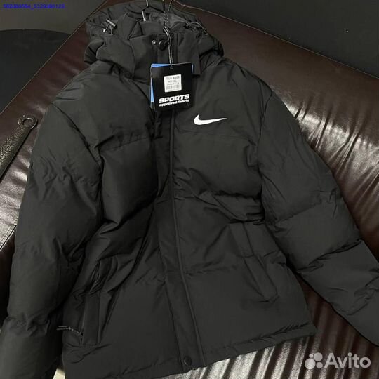 Куртка зимняя Nike с капюшоном Lux (Арт.55131)