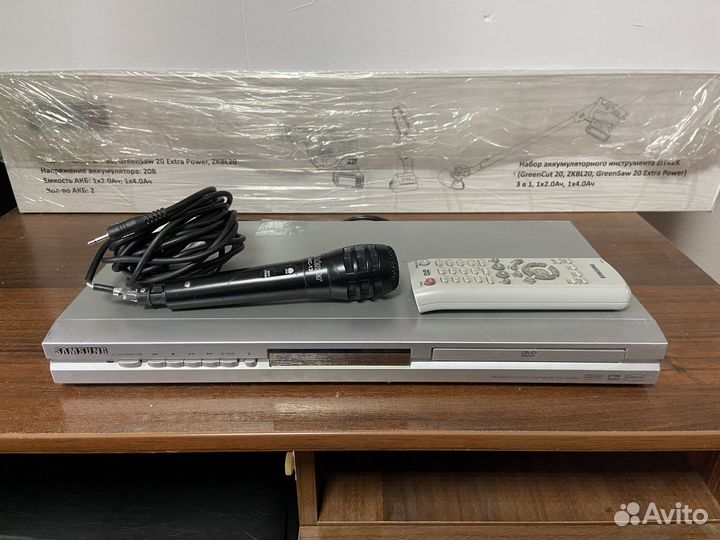 Dvd плеер с караоке samsung