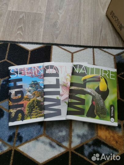 Тетради новые