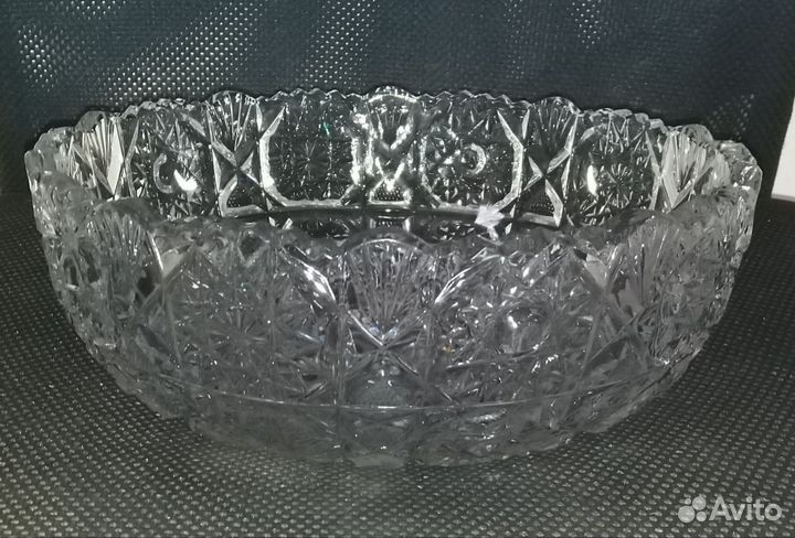 Ваза хрустальная большая СССР