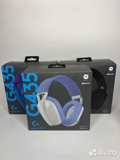 Новые наушники Logitech G435