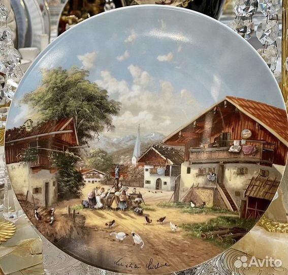 Настенная тарелка германия