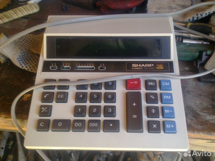 Калькулятор шарп электроника мк23а
