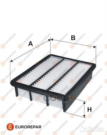 Фильтр воздушный mitsubishi lancer 07/outlande