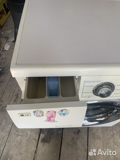 Стиральная машина LG direct drive 6 кг
