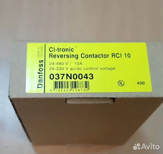 Реверсивный контактор 037N0043