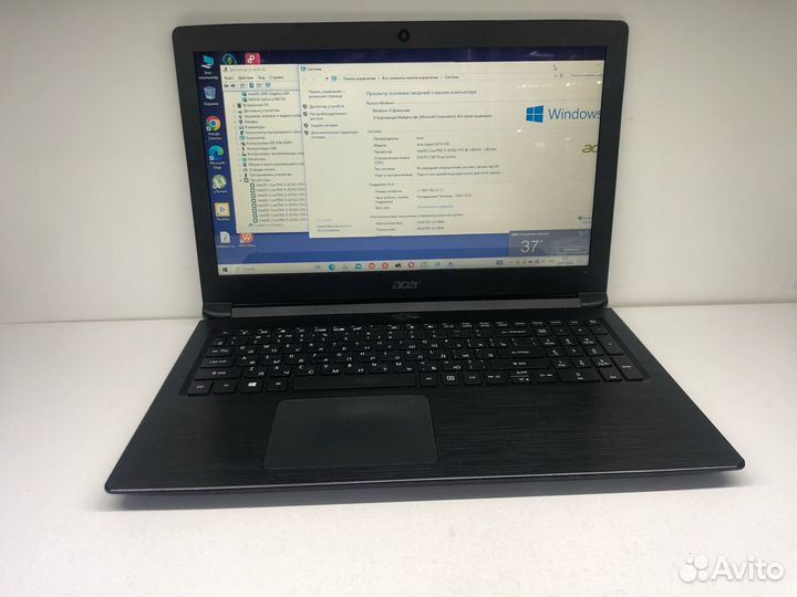 Ноутбук Acer aspire A315-53G Core i5 8250 1.60Ghz